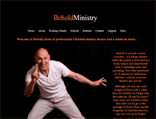 Tablet Screenshot of beholdmimeministry.org